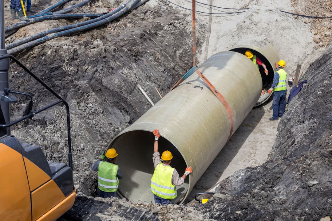 Glass Reinforced Epoxy (GRE) pipelines